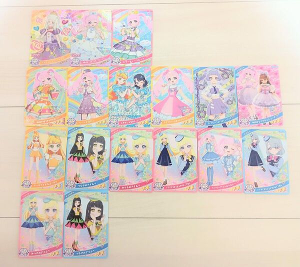 マクドナルドハッピーセット ひみつのアイプリスペシャルアイプリカード 他 合計17枚 まとめ売り