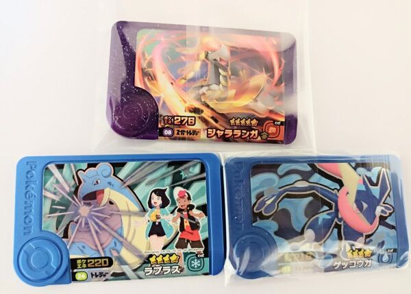 ポケモンフレンダ スーパートレジャー ジャラランガ トレジャー ゲッコウガ 六英雄 ラプラス