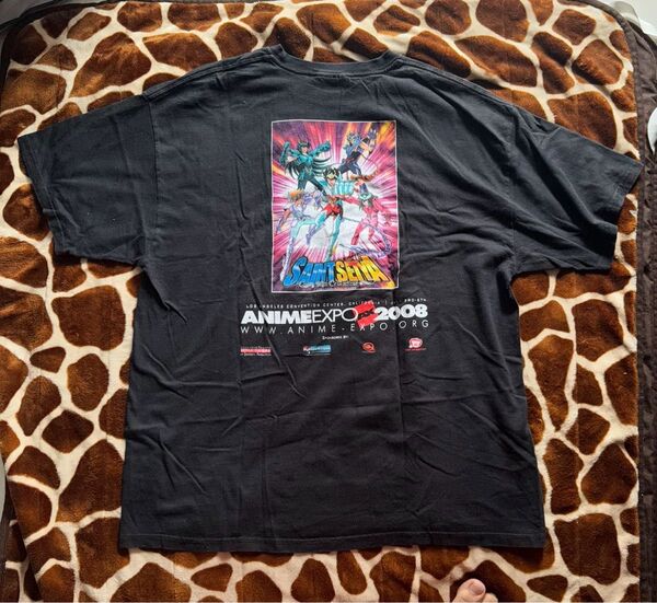 アニメエキスポ2008 スタッフtシャツ 聖闘士星矢