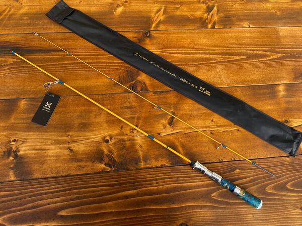 トラウトロッド スピニングロッド 56UL ウッドグリップ スタビライズドウッド 渓流釣り 山女魚 岩魚