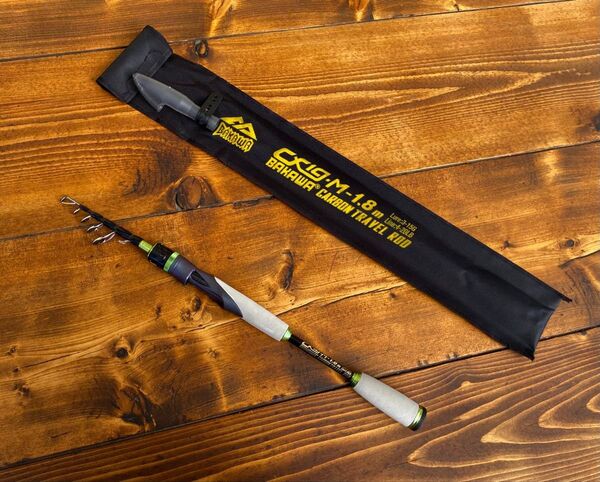 テレスコロッド バスロッド ライトゲーム 6ft 180 スピニング バス釣り EVAグリップ