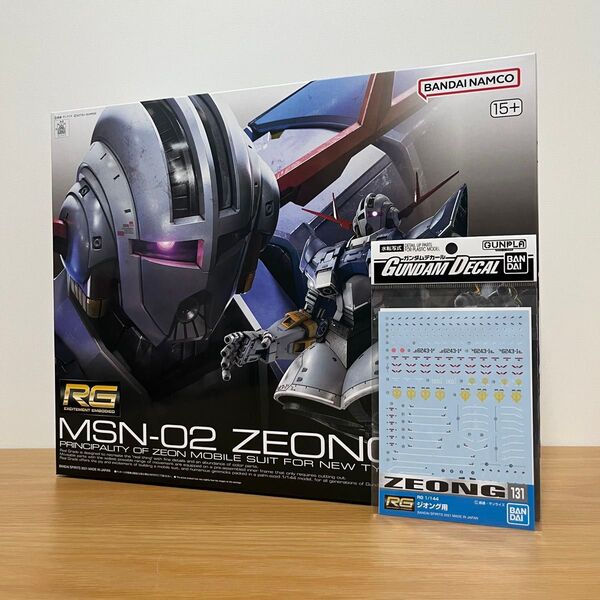 ガンプラ おまとめ値引きあり RG 1/144 ジオング ガンダムデカールNo.131 RG 1/144 ジオング用
