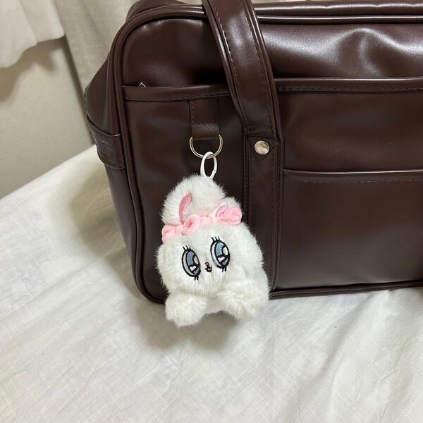 エスターバニー キーホルダー ぬいぐるみ マスコット 白 ピンク 紫 緑
