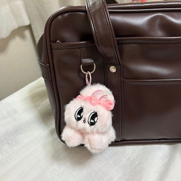 エスターバニー キーホルダー ぬいぐるみ マスコット 白 ピンク 紫 緑