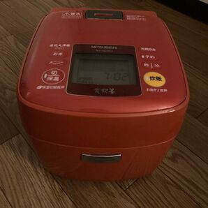 MITSUBISHI 炊飯器 NJ-SE063 炭炊釜 レッド