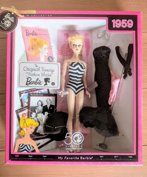 未開封 Barbie バービー50周年アニバーサリー マイ・フェイバリット バービー 人形 Barbie
