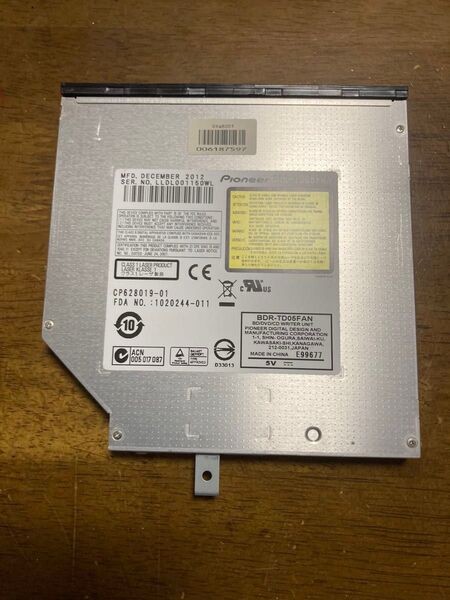 Pioneer BDR-TD05FAN ブルーレイドライブ