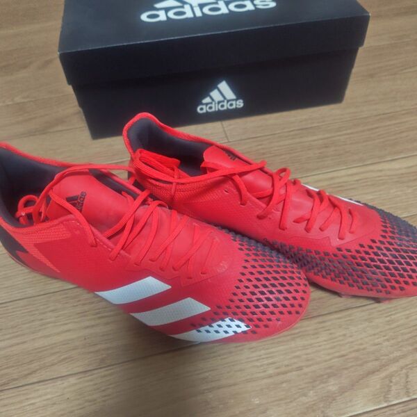 adidas プレデター サッカースパイク 26.0cm レッド