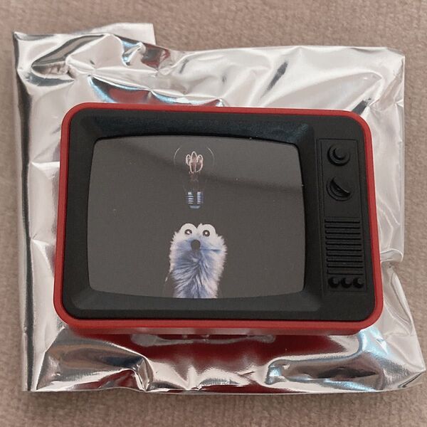 パペットスンスン ランダムテレビ型アートフレーム ひらめき 電球