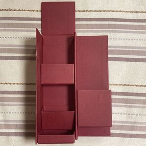 ナカバヤシ ライフスタイルツール ボックス ワインレッド S