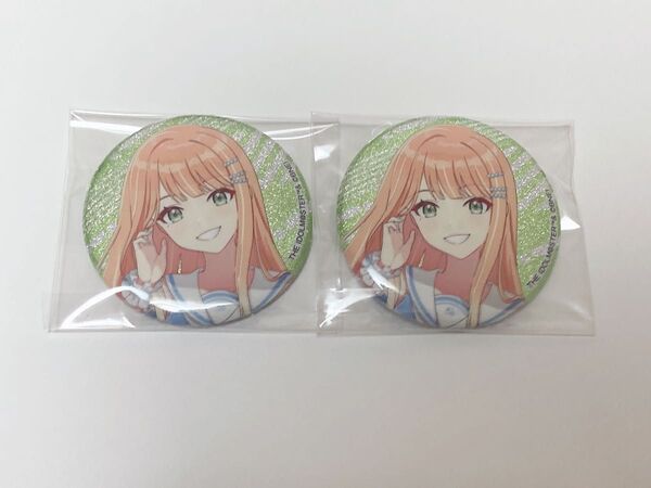 学園アイドルマスター 学マス ローソン グリッター缶バッジ 紫雲清夏