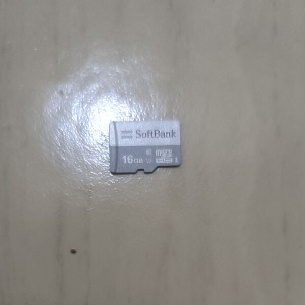 microSDカード 16GB SoftBank