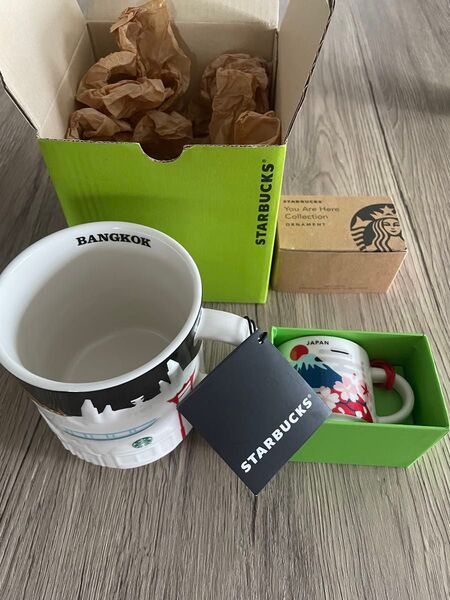 スターバックス マグカップとジャパンオーナメントセット