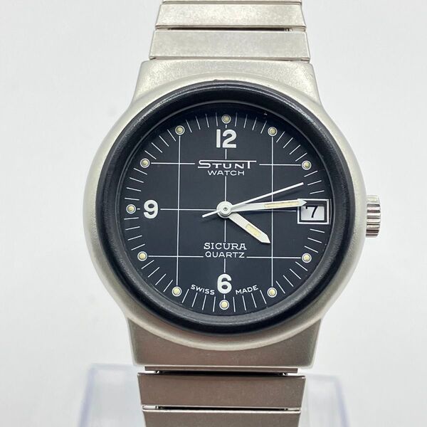 レア・美品 CYCLA STUNT WATCH 8500 スイス製 クォーツ式腕時計 CYCLA STUNT WATCH 腕時計