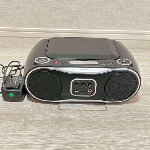 KDM PDK-9000 DVDカラオケ デュエット対応 高音質 昼カラOK レア出品 ポータブルカラオケ カラオケマシン