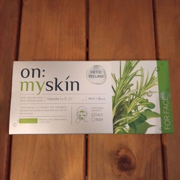 ◎新品未使用◎【 on my skin/オンマイスキン 】ハーブピーリング*フェイス用