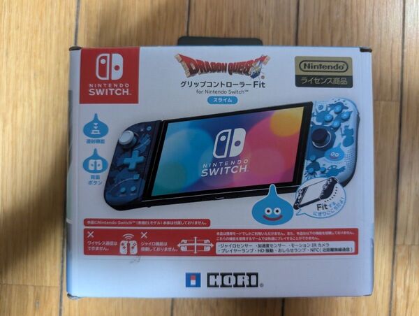 ドラゴンクエスト グリップコントローラー Fit for Nintendo Switch スライム 未使用品
