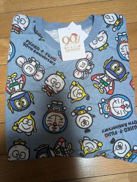 藤子F不二雄生誕90周年記念 Tシャツ Lサイズ