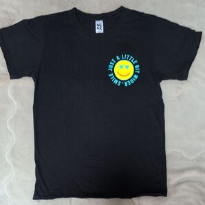 ZUMBA 半袖 Tシャツ 黒 スマイル