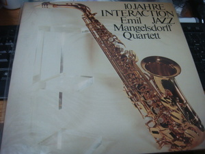 EMIL MANGELSDORFF 10 JAHR INTERACTION JAZZ LP　エミール マンゲルスドルフ