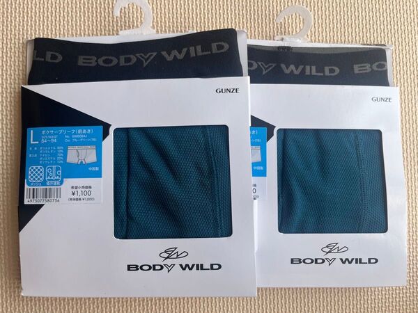 Lサイズ ボディワイルド× GUNZE BODY WILD