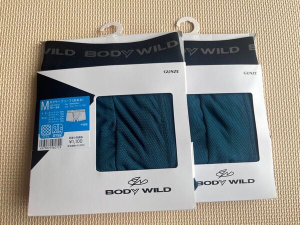 Mサイズ ボディワイルド× GUNZE BODY WILD