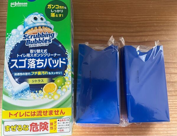 スクラビングバブル トイレ用スポンジクリーナー スゴ落ちパッド