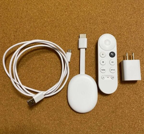 正規品 純正 Google Chromecast with TV クロームキャスト 4K
