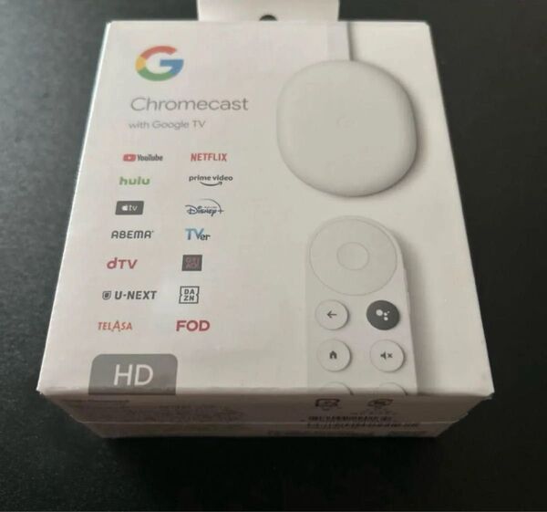 新品 未開封 未使用 正規品 純正 Google Chromecast with TV クロームキャスト HD