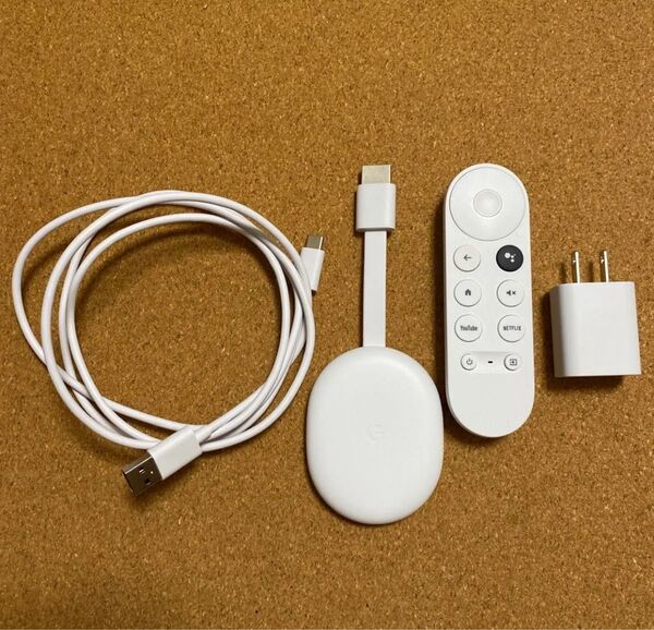 正規品 純正 Google Chromecast with TV クロームキャスト 4K