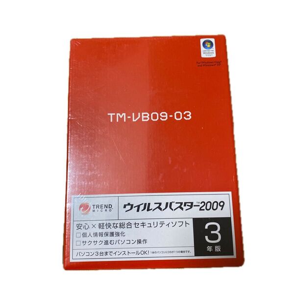 新品未開封 トレンドマイクロ ウイルスバスター 3年版 ウイルスバスター クラウド