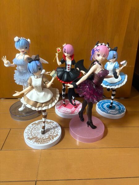 リゼロ フィギュア 7体セット売り ※写真4枚目も同封