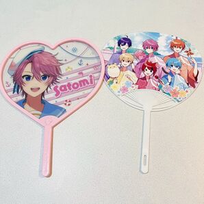 さとみくんクリアうちわ 海の家うちわ まとめ売り