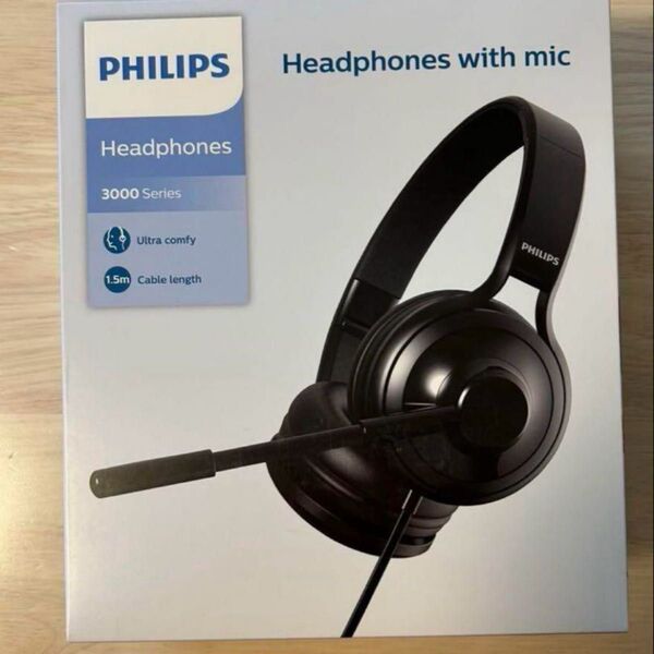 PHILIPS フィリップス USB接続 PCヘッドセット TAH3155