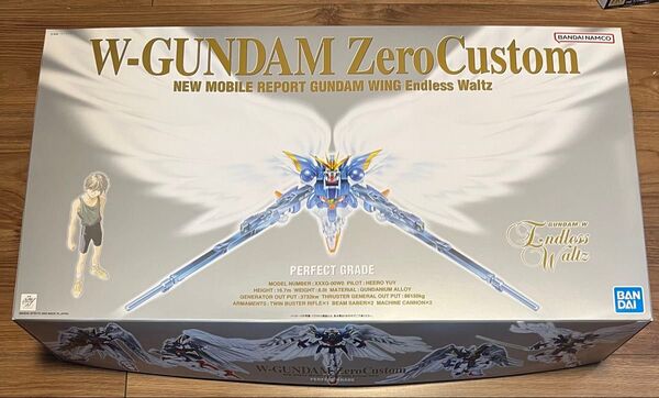 PG 新機動戦記ガンダムW ウイングガンダムゼロカスタム Endless Waltz 未組立 XXXG-00W0