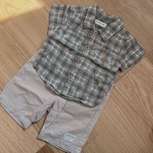 サイズ80*biquette ビケット キムラタン 半袖シャツ ハーフパンツ