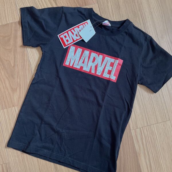 【新品・タグ付】サイズ150*マーベル marvel 半袖 ブラック Tシャツ
