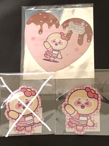 NiziU NIZOO SWEETS BAKERY コースター&ステッカー【ano】