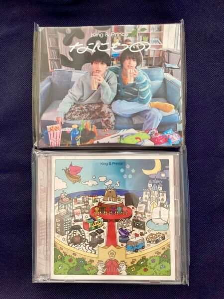 初回盤A スリーブケース DVD付 King & Prince なにもの ベストアルバムMr.5 通常盤とのセット
