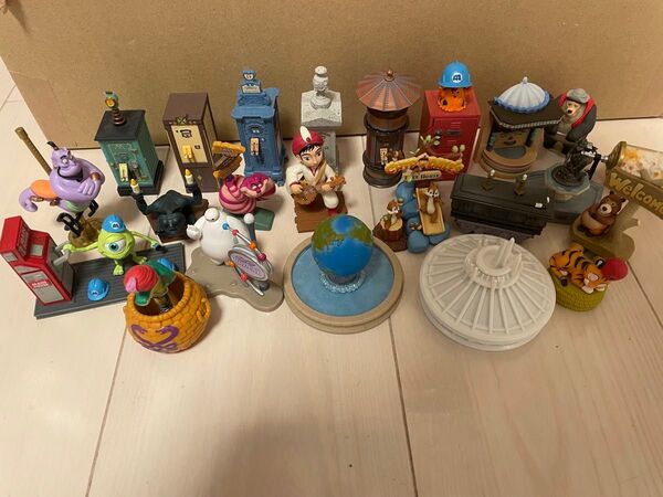 ディズニー ミニチュアフィギュアコレクション まとめ売りセット ランド シー フィギュア