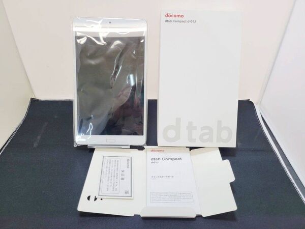 ★SIMロック 解除済 NTT ドコモ dtab/d-01J/シルバー/タブレット/HUAWEI/SIMフリー/Compact
