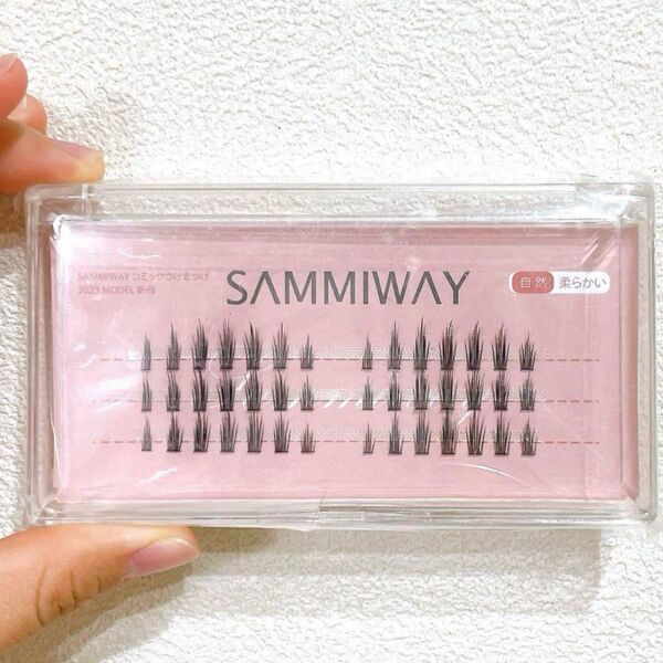 SAMMIWAY部分つけまつげ ナチュラル 人気 簡単 6~12 mmつけまつげ
