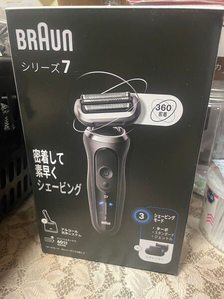 未使用品有 BRAUN シリーズ7 72-G7500cc メンズ電気シェーバーブラウン シリーズ7 電気シェーバー 新品未開封有り