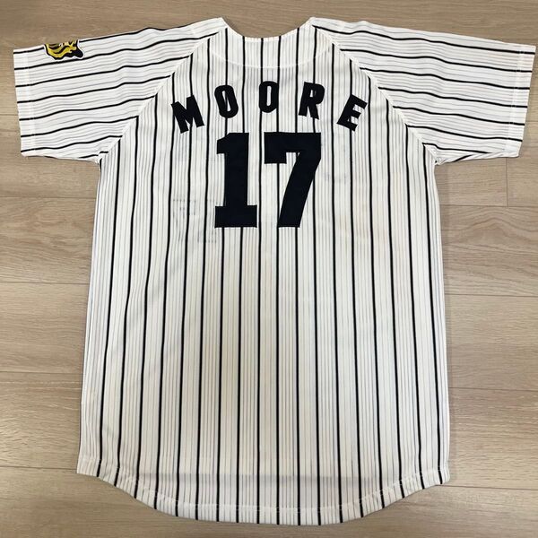 阪神タイガース ムーア 刺繍ユニフォーム ホームユニフォーム 価格の相談可能
