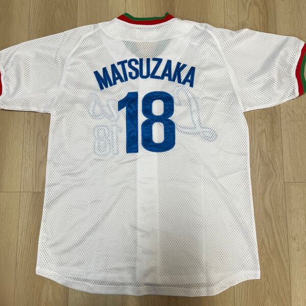 埼玉西武ライオンズ 松坂大輔 刺繍ユニフォームホームユニフォーム 価格の相談可能