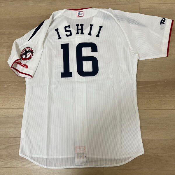 東京ヤクルトスワローズ 実使用ホームユニフォーム 石井一久 価格の相談可能
