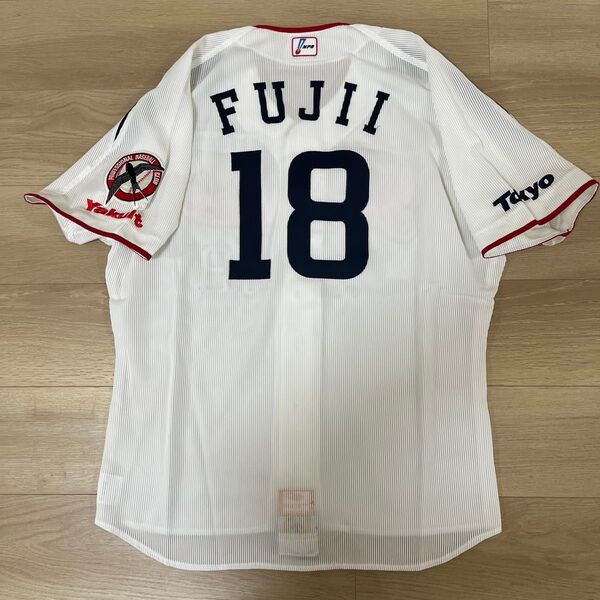 東京ヤクルトスワローズ 藤井 実使用ホームユニフォーム 価格の相談可能