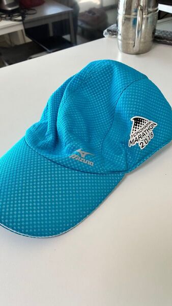 Mizuno マラソン ドット柄キャップ