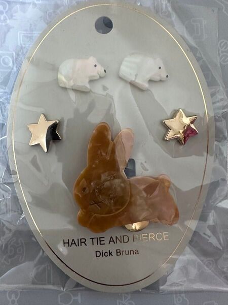 ミッフィー ピアス ヘアゴム