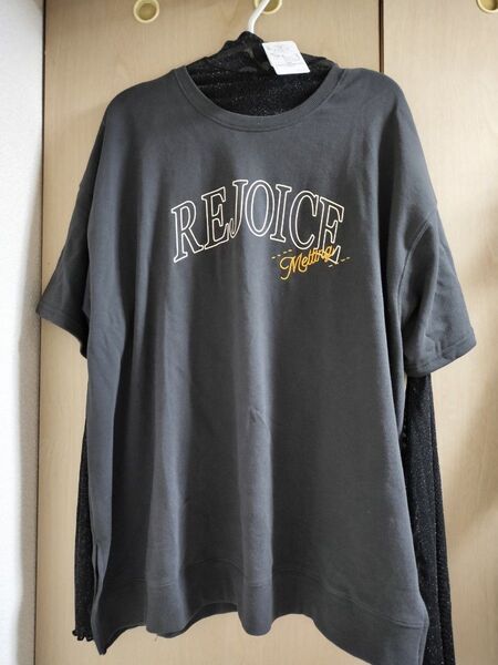 大きいサイズ ☆ 3L インナー付 半袖 Tシャツ 新品未使用 タグ付